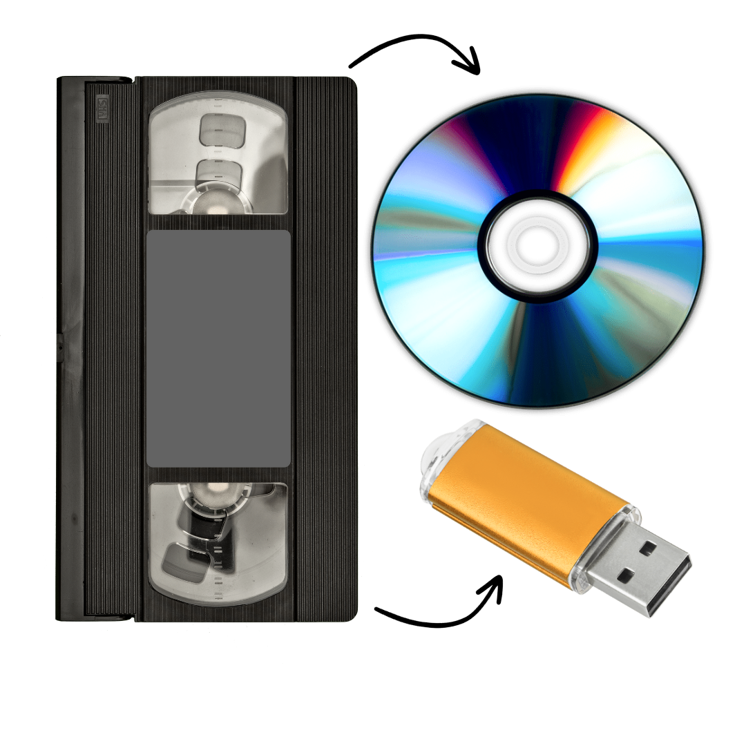 VHS Tape Conversion Kanawha County Public Library